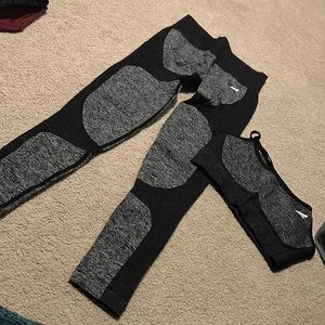 do you even leggings and sports bra set